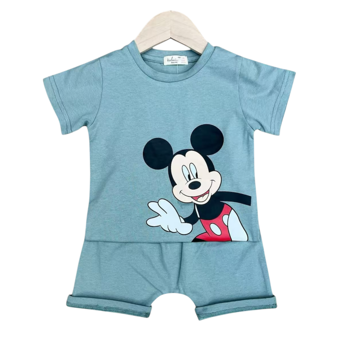 2Pcs Baby Boy Mickey Theme Outfit