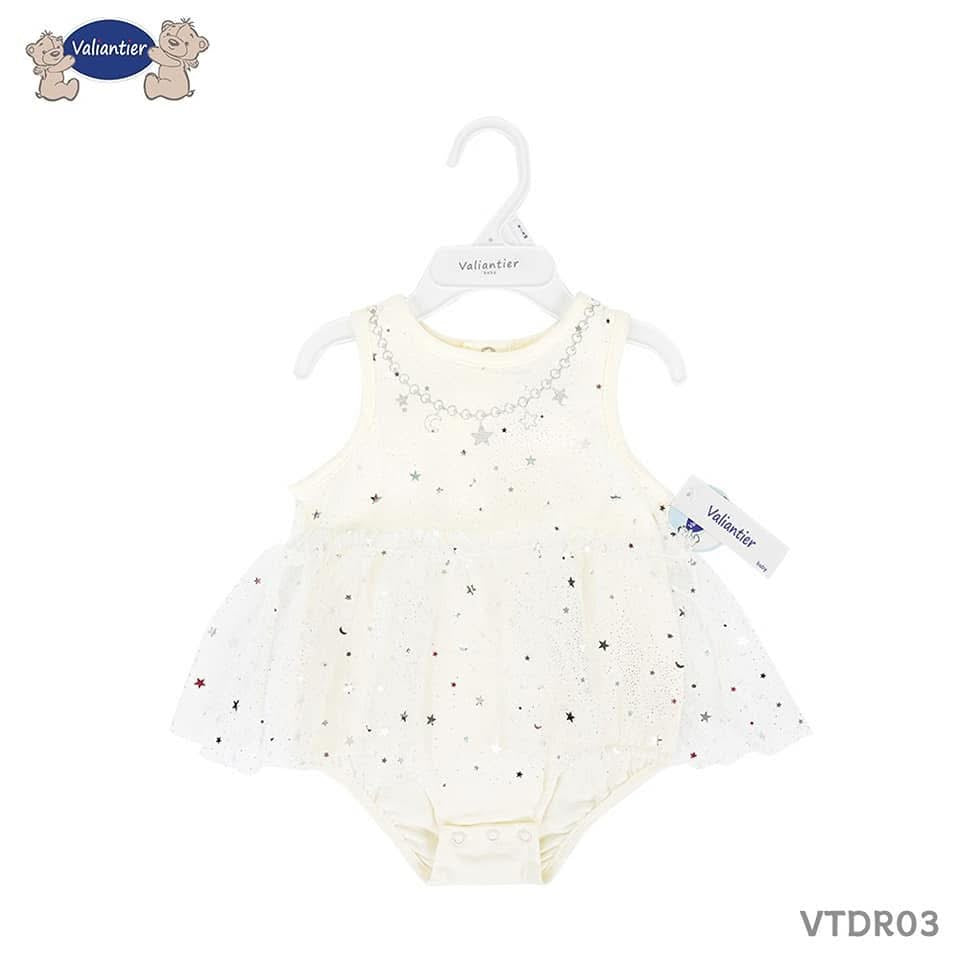 Silver Star White Bodysuit
