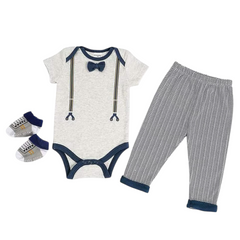 3PC Bodysuit Set
