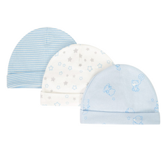 3PK Soft Touch Cap Set