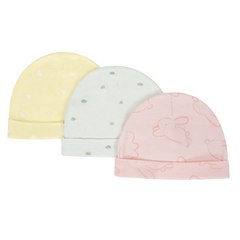 3PK Soft Touch Cap Set