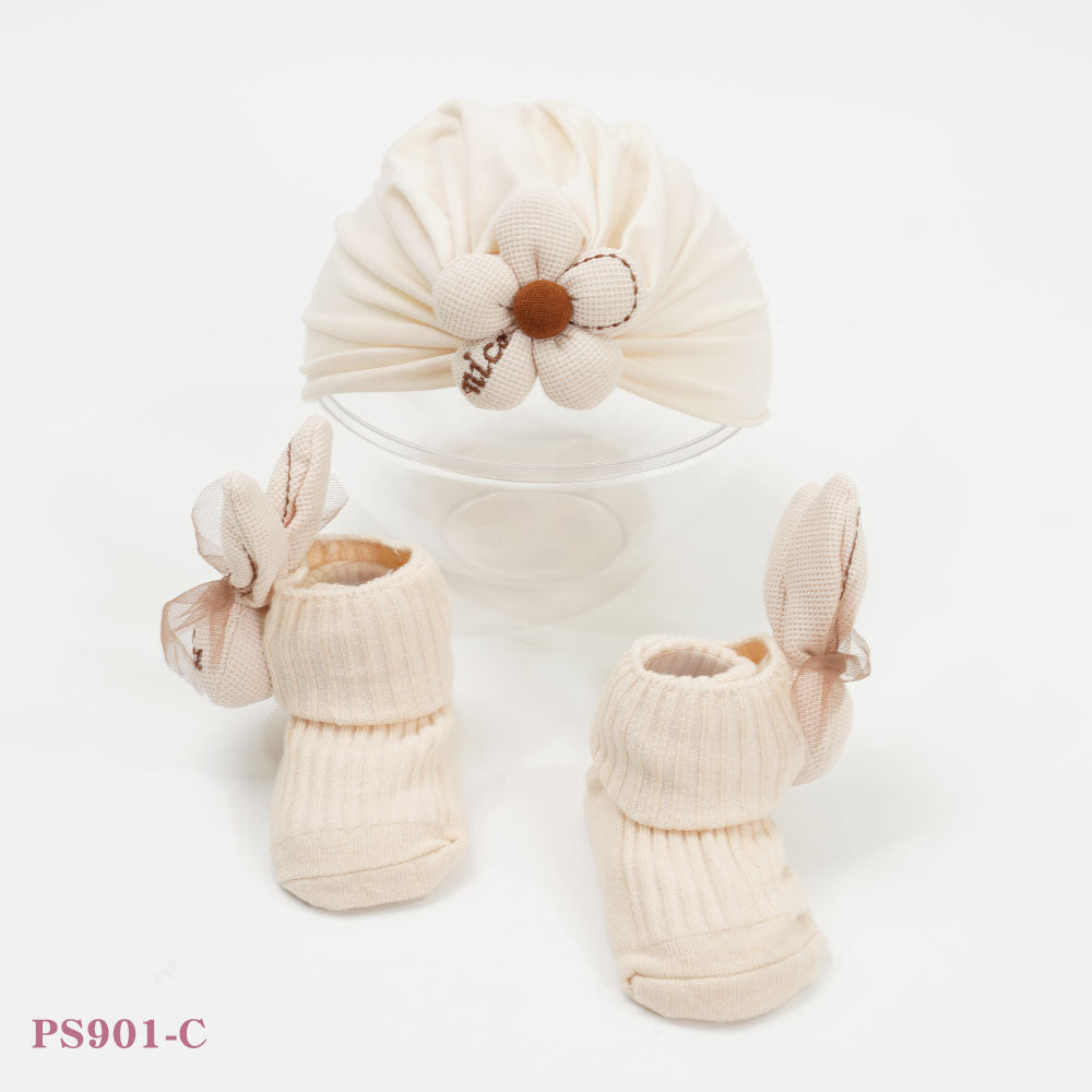 Turban Cap & Socks Set