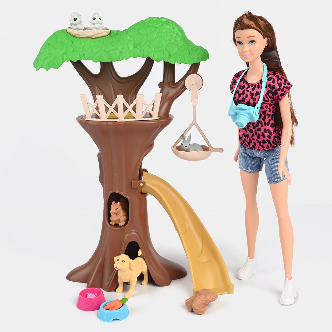 Tree House Doll Set