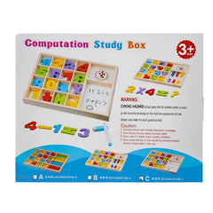Wooden Math Learning Box
