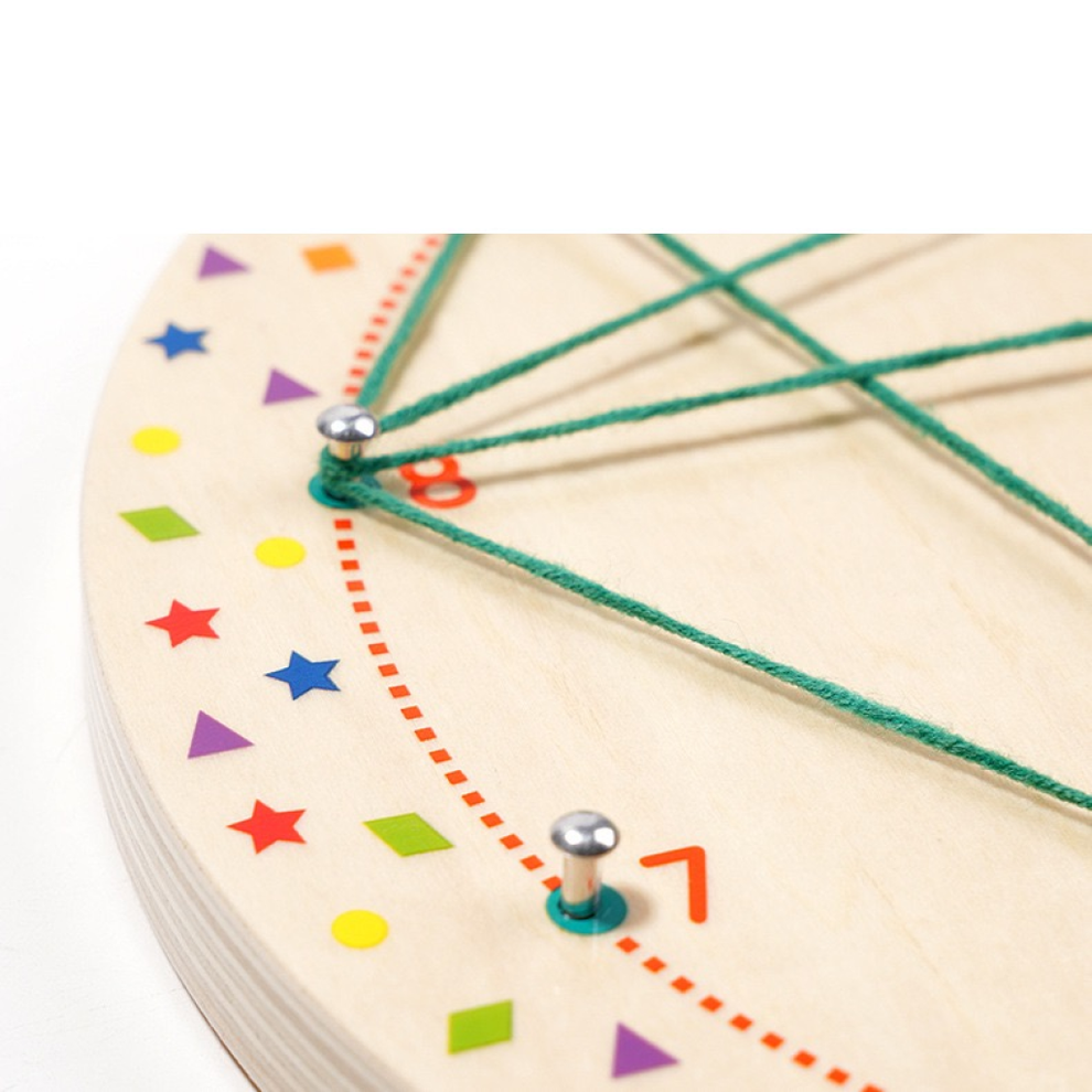 Winding Patterns Wooden Toy