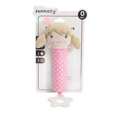 Pink Sensory Soft Toy for (0m+)
