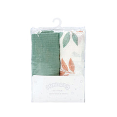 2PK Muslin Wraps