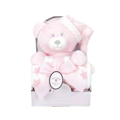 Pink Blanket + Stuff Toy