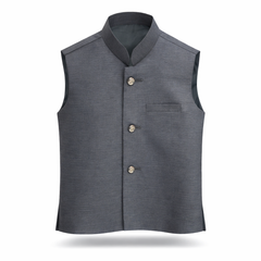 Grey Waistcoat for Baby Boy