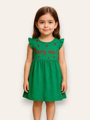 Green Berry Nice Frock