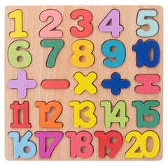 Wooden Puzzle Educational Game