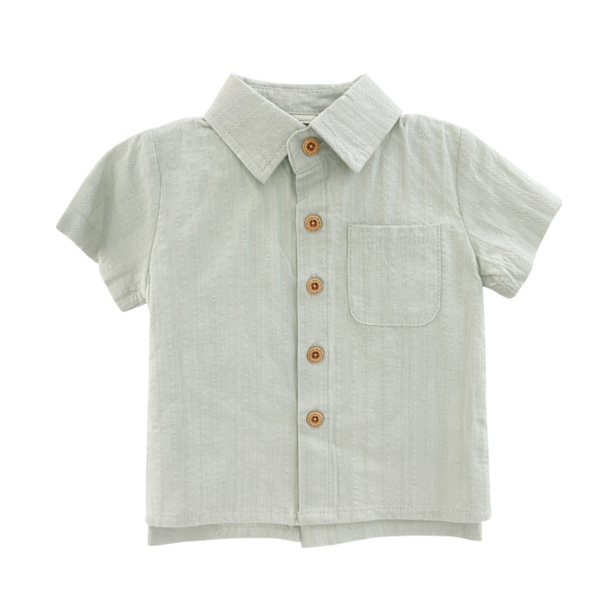 Baby Boy 3-Piece Green Shirt & Shorts Set with Dino T-Shirt