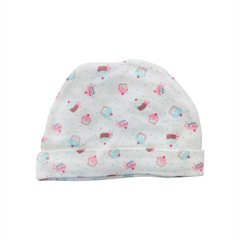 Pink Berry Baby Cap