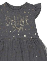 Twinkle Star Grey Frock