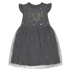 Twinkle Star Grey Frock