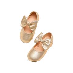 Baby Girl Golden Party Pumps