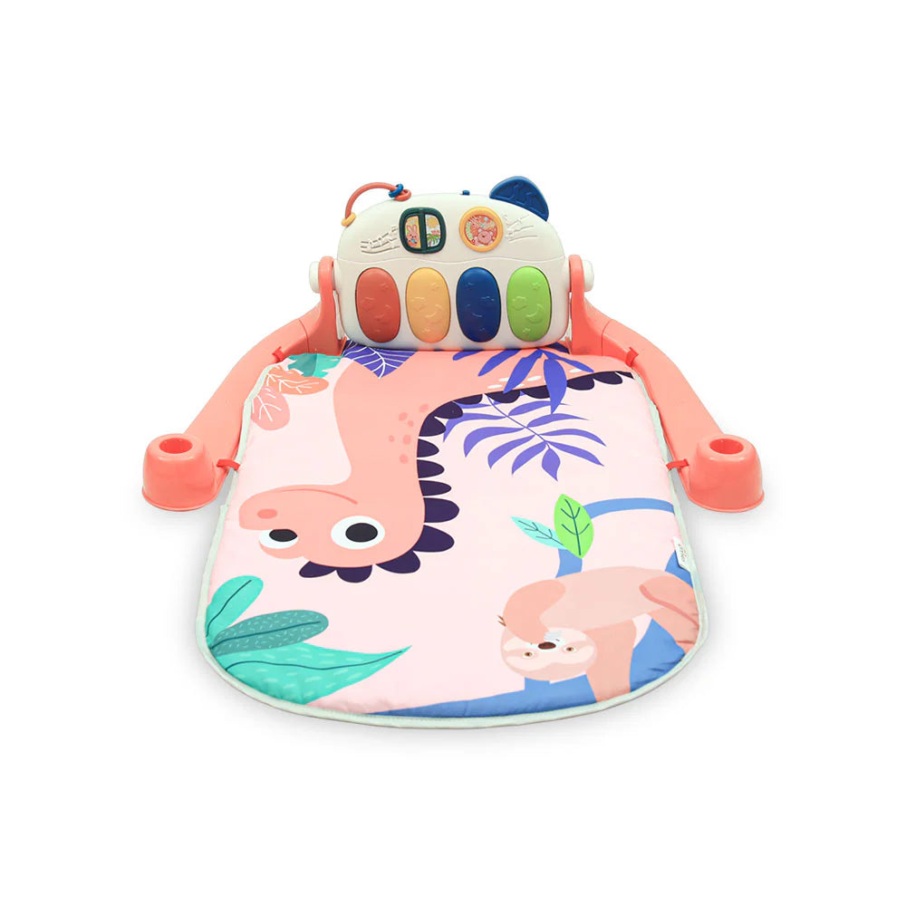 Tinnies Baby Piano Play Gym & Activity Mat Pink (0–36 Months)