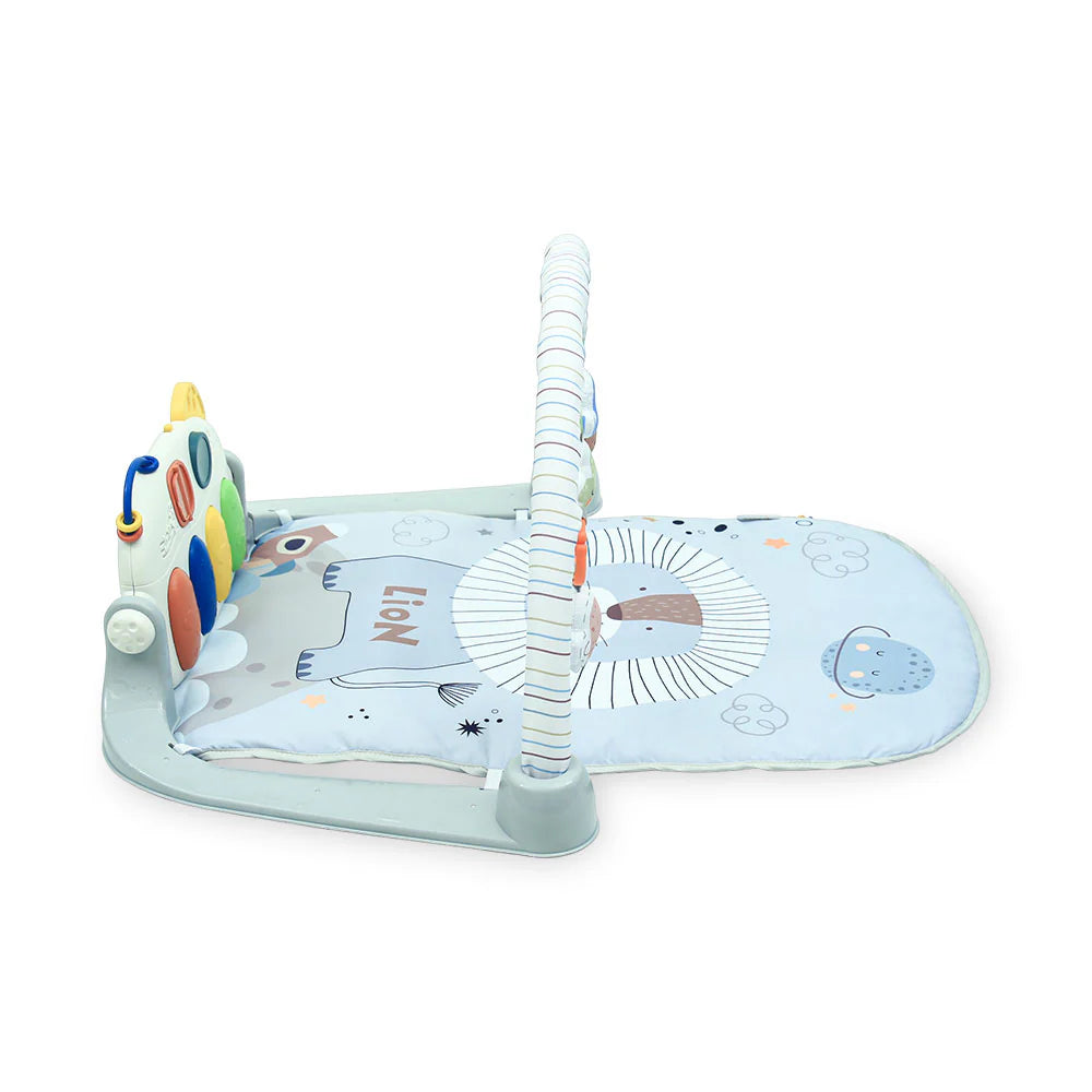 Tinnies Baby Piano Play Gym & Activity Mat Grey (0–36 Months)