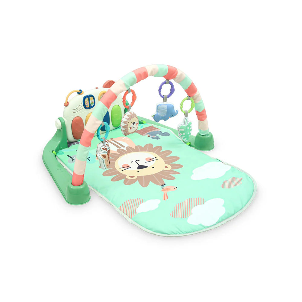 Tinnies Baby Piano Play Gym & Activity Mat Green (0–36 Months)