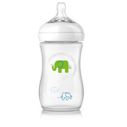 Philips Avent Natural 260ML Elephant Design Gift Set (SCD627/13)