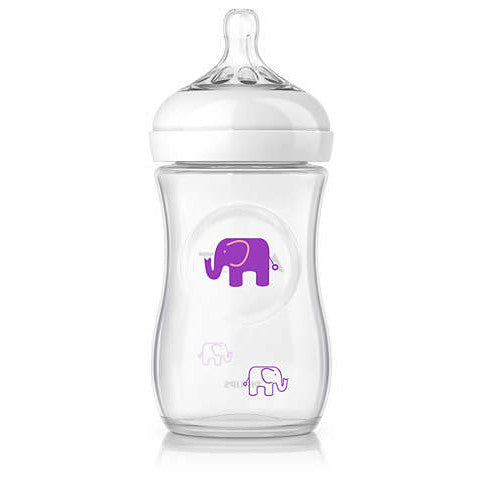 Philips Avent Natural 260ML Elephant Design Gift Set (SCD628/13)