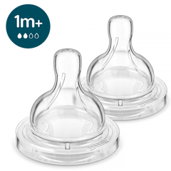 Philips Avent Anti Colic 1m+ Nipple PK2 (SCY762/02)