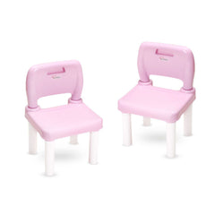 CHILDREN TABLE SET PINK