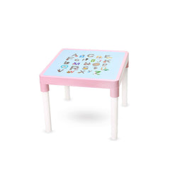 CHILDREN TABLE SET PINK