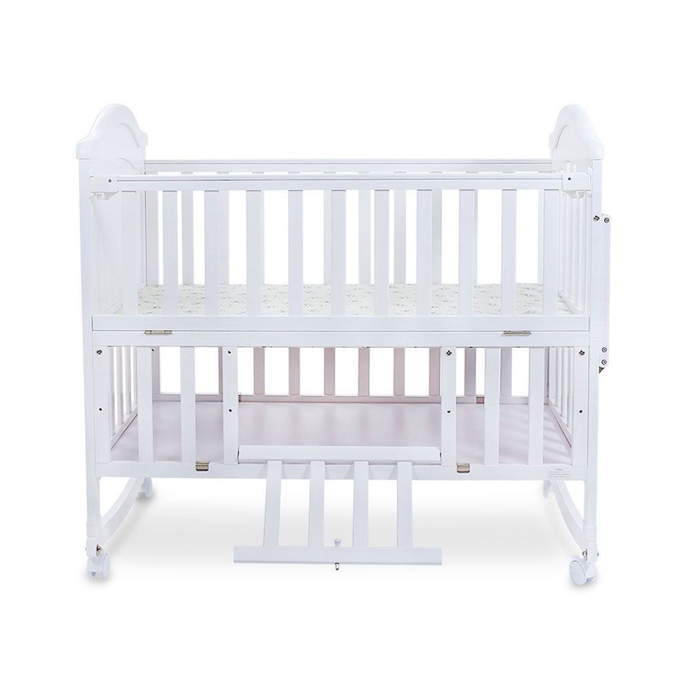 Tinnies Wooden Cot – White