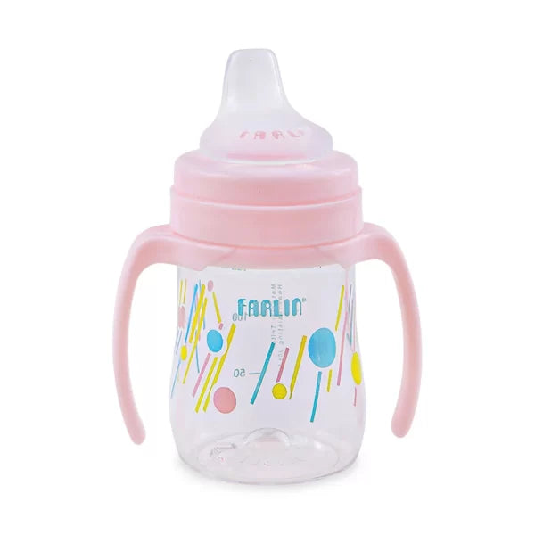 Farlin Spout Drinking Cup Stage 2 – Pink