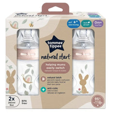 TT Bottle 260ML PK2 POND GIRL NATUREL START