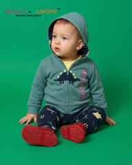 3PC Dino Hooded Suit