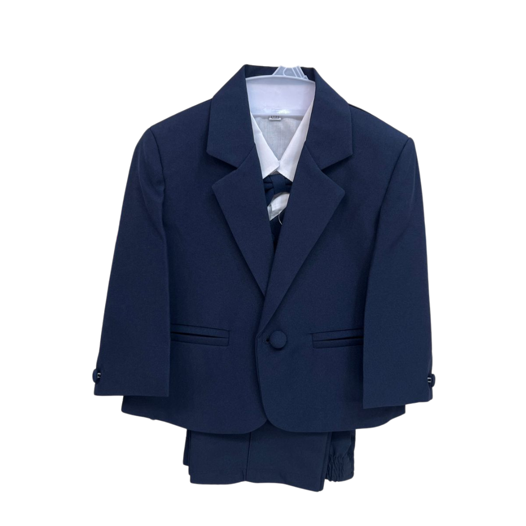 5PC Blue Formal Wear Pant coat