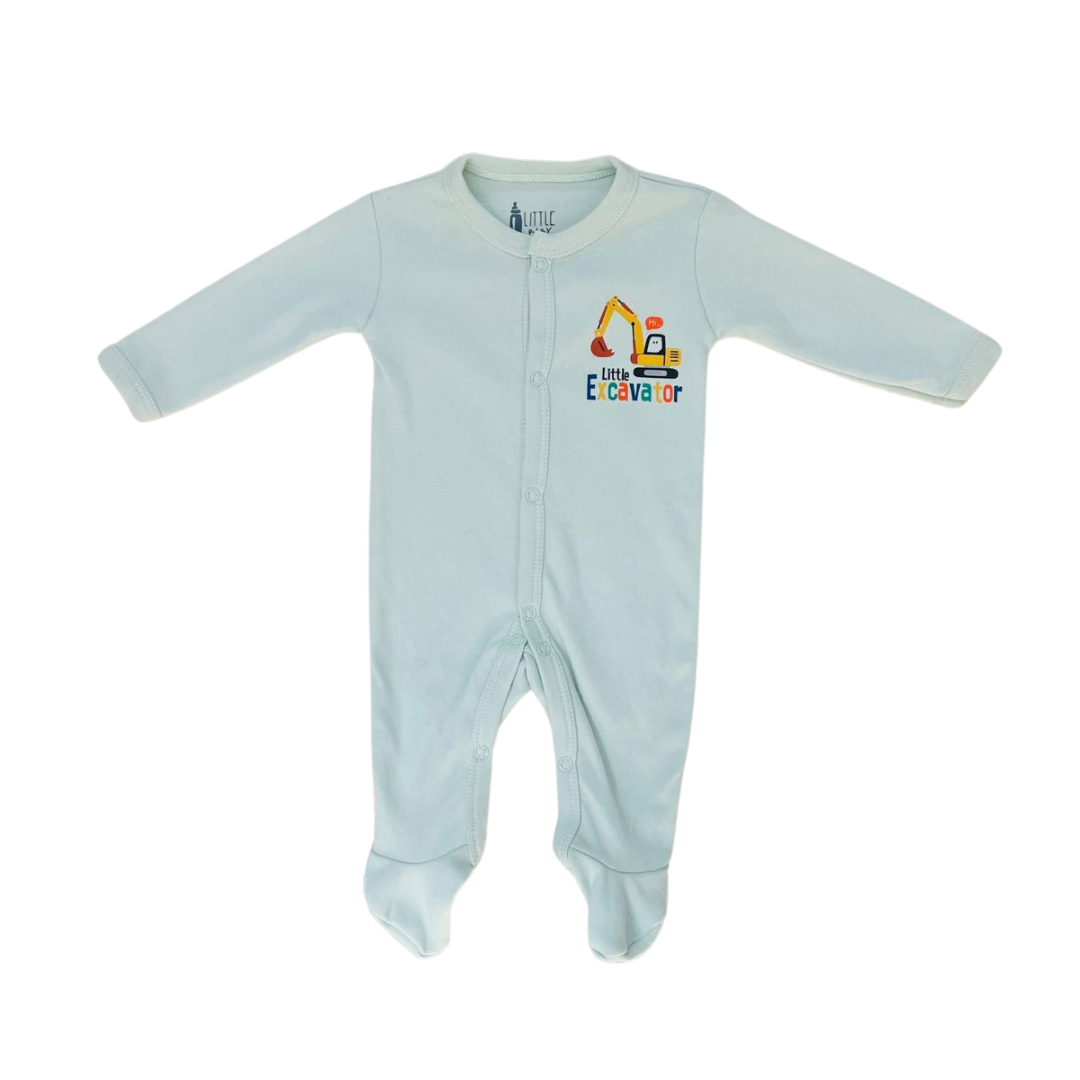 2PC CLosed Feet Romper Set