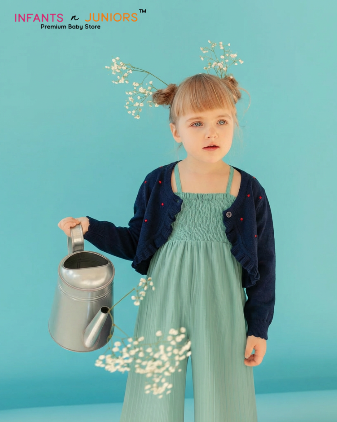 Baby Girl Blue Shrug