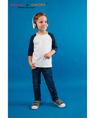 White Full Sleeves T-Shirt