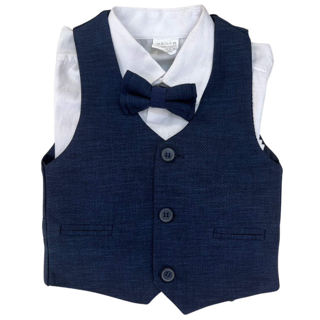 4PC Baby Boy Navy Blue Suit