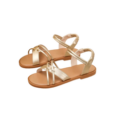 Little Princess Baby Girl Golden Sandals