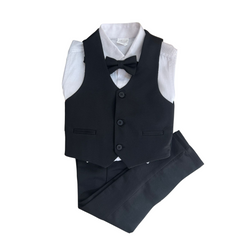 4PC Baby Boy Black Suit