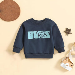 Baby Boy Blue Sweat T-Shirt