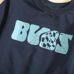 Baby Boy Blue Sweat T-Shirt