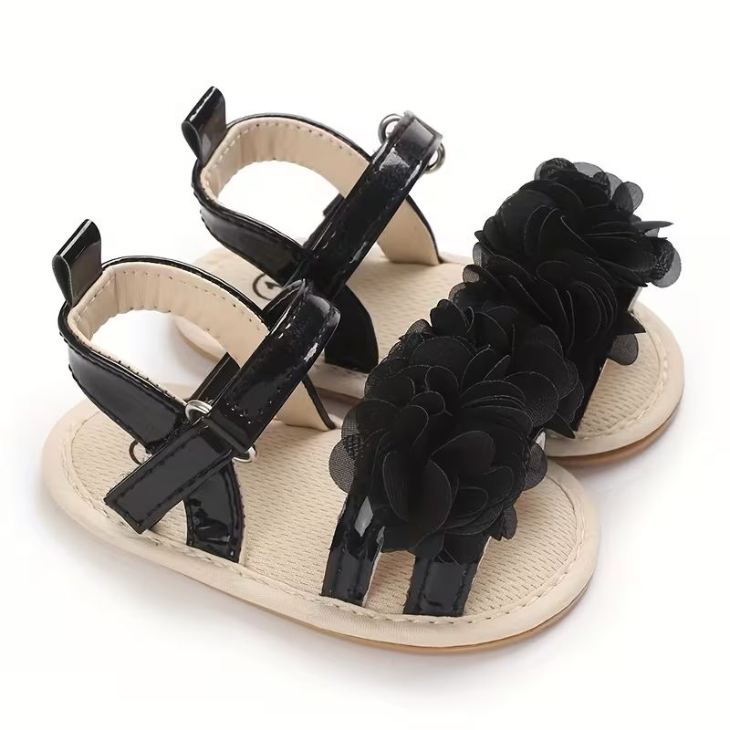 Black Pre Walker Sandal