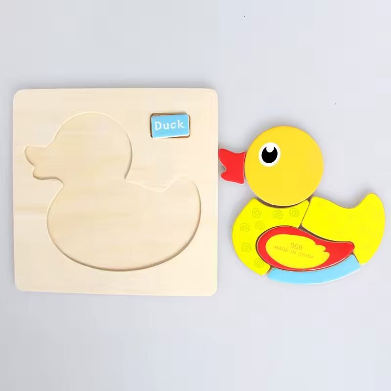 Animal and Vechile Wooden Puzzle Jigsaw Toy