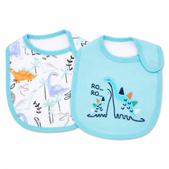 2PC Dino Bib Set