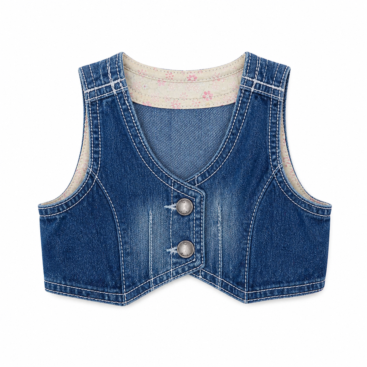 Waistcoat in Denim