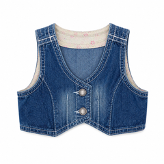 Waistcoat in Denim