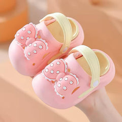 Adorable Bowknot Clogs for Baby Girls