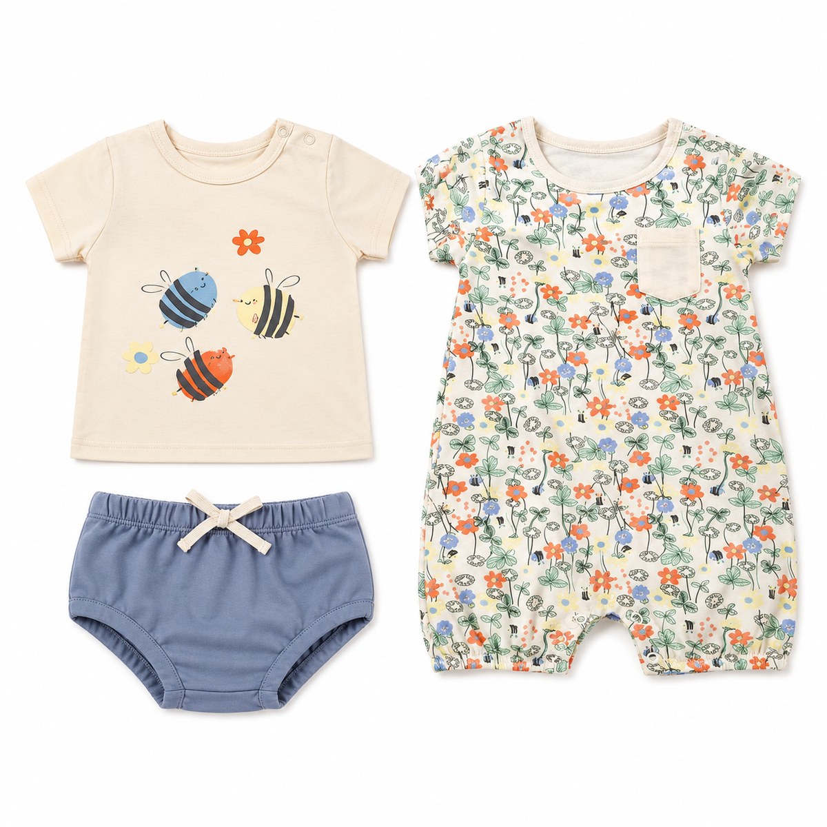 Baby Girl 3 Piece Summer Outfit