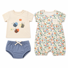 Baby Girl 3 Piece Summer Outfit