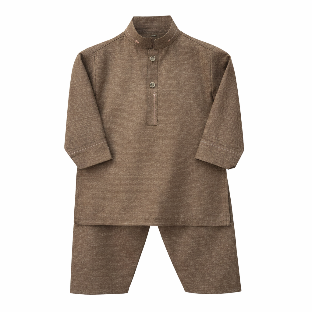 Brown Kurta Shalwar